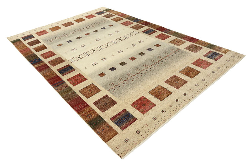 Gabbeh Rug - Loribaft Indus - 302 x 206 cm - multicolored