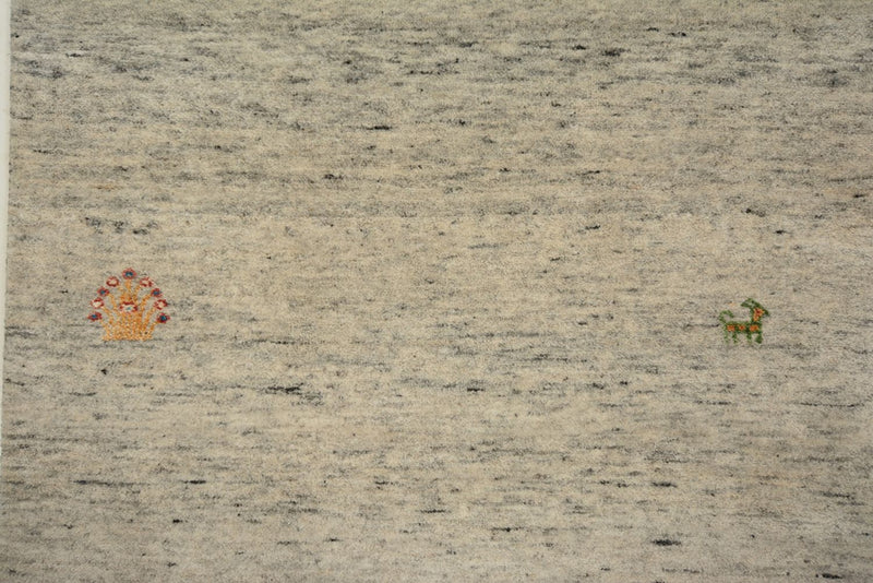 Runner Gabbeh Rug - Loribaft Indus - 292 x 83 cm - camel