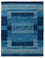 Gabbeh Rug - Loribaft Indus - 232 x 177 cm - sea blue