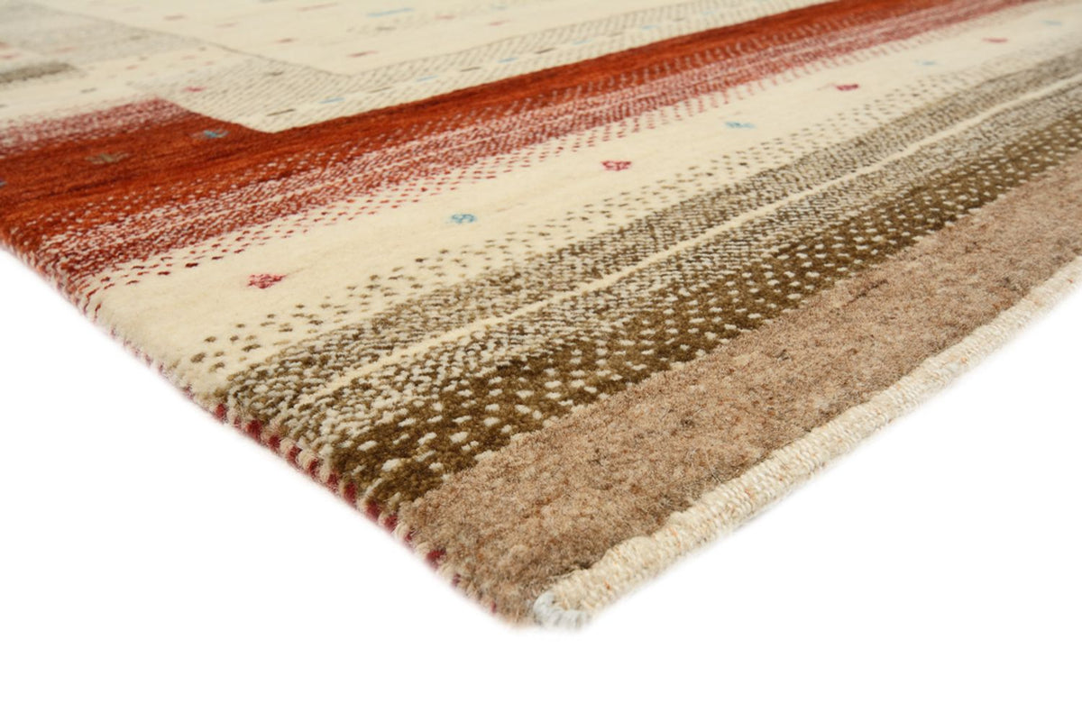 Gabbeh Rug - Loribaft Indus - 229 x 174 cm - light beige