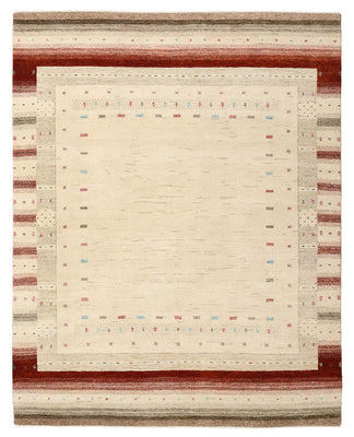 Gabbeh Rug - Loribaft Indus - 199 x 158 cm - light beige