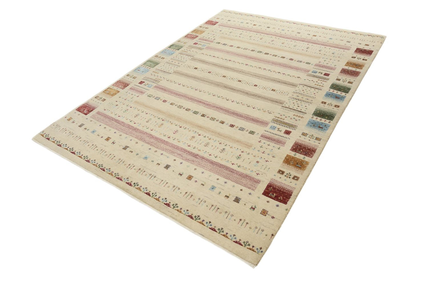 Indo Loribaft Rug 246x174cm - Wool Rug