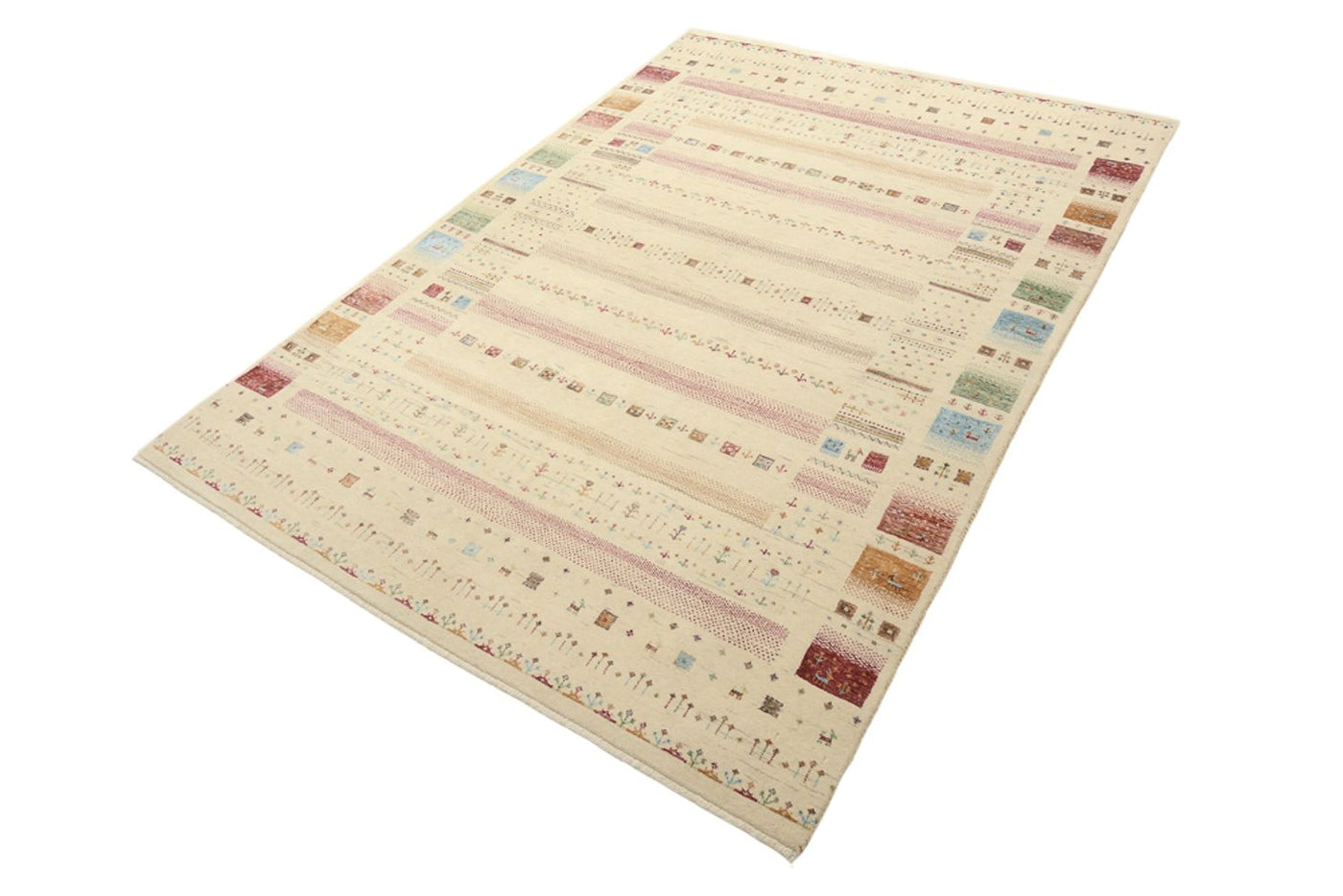 Indo Loribaft Rug 206x149cm - Wool Rug