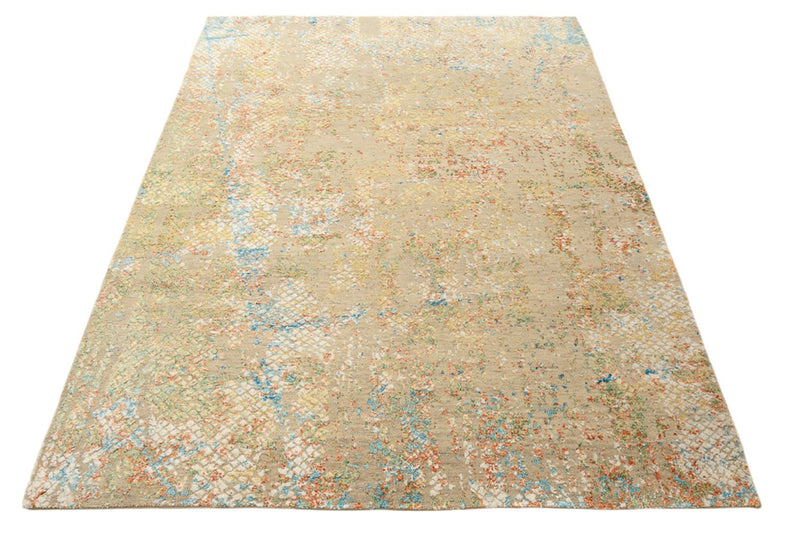 Designer Rug - 203 x 146 cm - camel