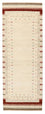 Runner Gabbeh Rug - Loribaft Indus - 243 x 84 cm - light beige