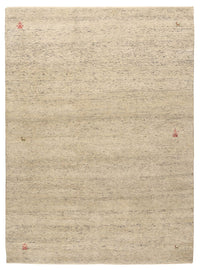 Gabbeh Rug - Loribaft Indus - 238 x 175 cm - light beige
