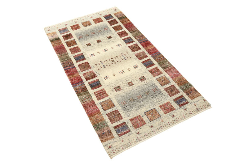 Gabbeh Rug - Loribaft Indus - 142 x 76 cm - multicolored