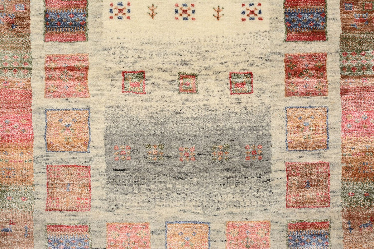 Gabbeh Rug - Loribaft Indus - 142 x 76 cm - multicolored