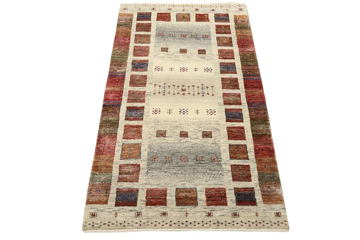 Gabbeh Rug - Loribaft Indus - 141 x 76 cm - multicolored