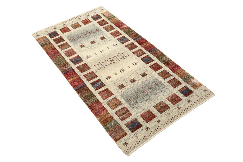 Gabbeh Rug - Loribaft Indus - 141 x 76 cm - multicolored