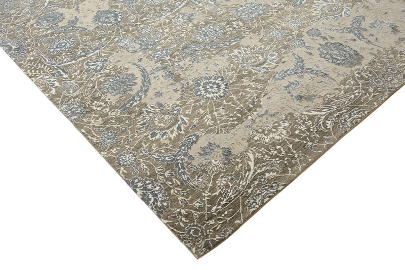 Designer Rug - 353 x 253 cm - dark beige