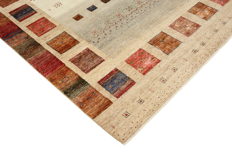 Gabbeh Rug - Loribaft Indus - 302 x 205 cm - multicolored