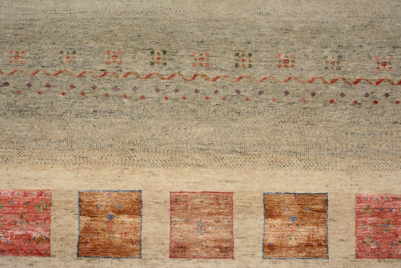 Gabbeh Rug - Loribaft Indus - 302 x 205 cm - multicolored