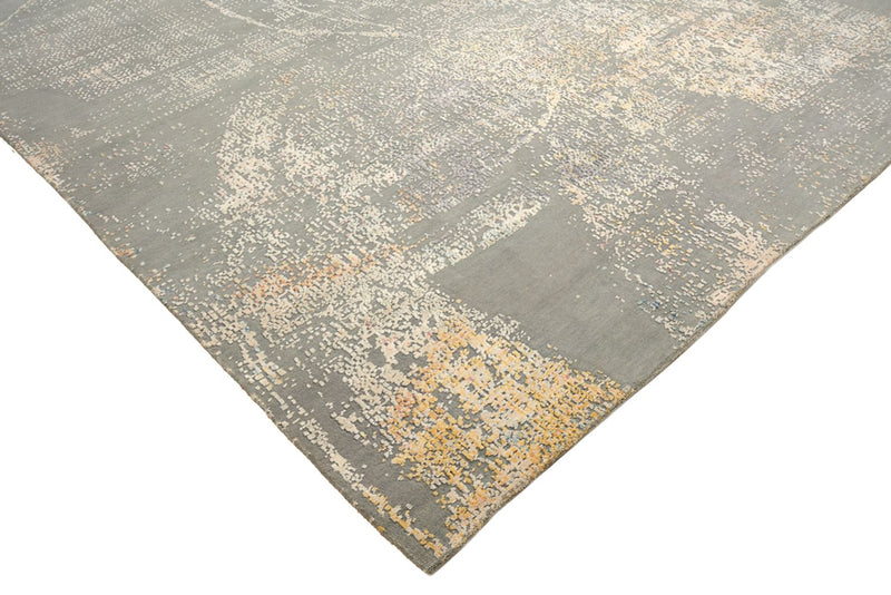 Designer Rug - 366 x 281 cm - dark beige