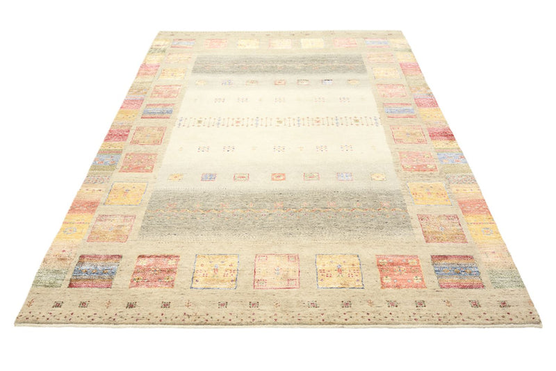 Gabbeh Rug - Loribaft Indus - 244 x 175 cm - multicolored