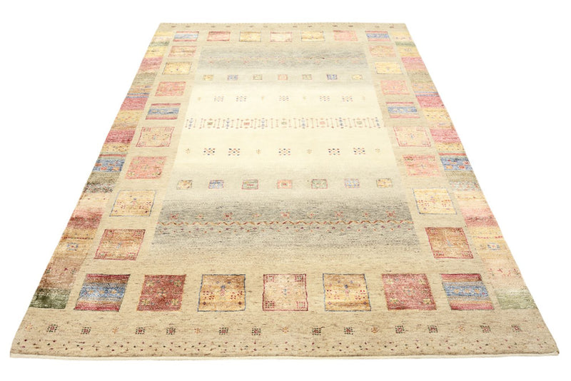 Gabbeh Rug - Loribaft Indus - 242 x 168 cm - multicolored