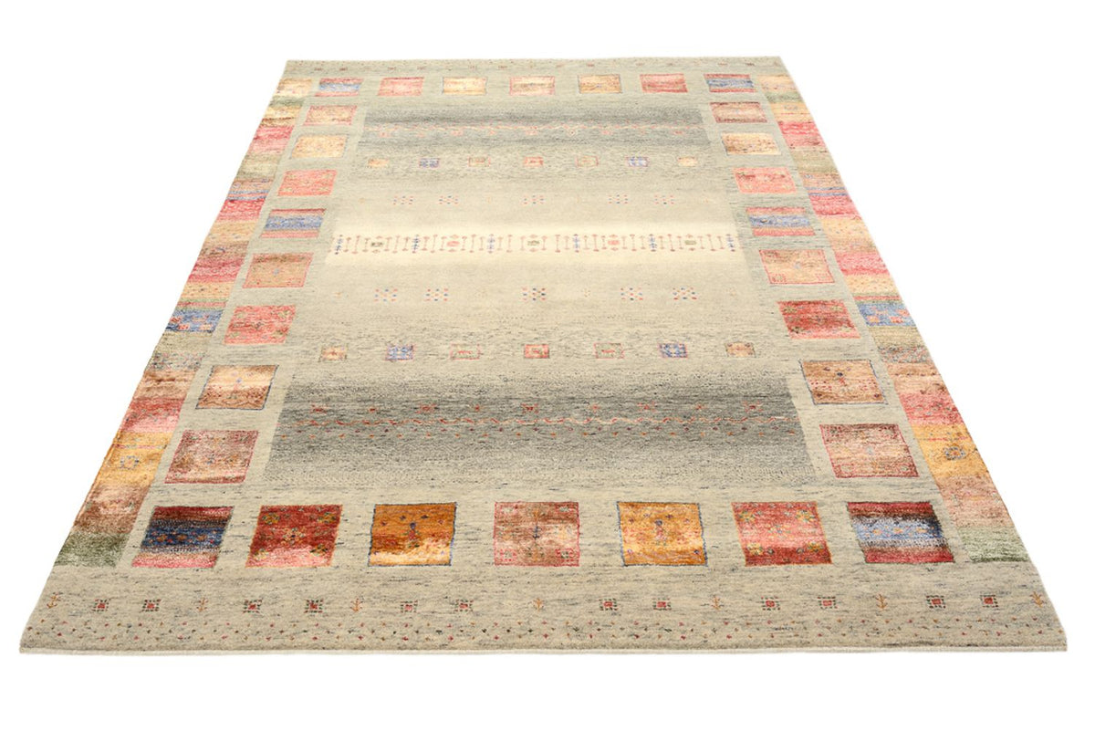 Gabbeh Rug - Loribaft Indus - 239 x 174 cm - multicolored