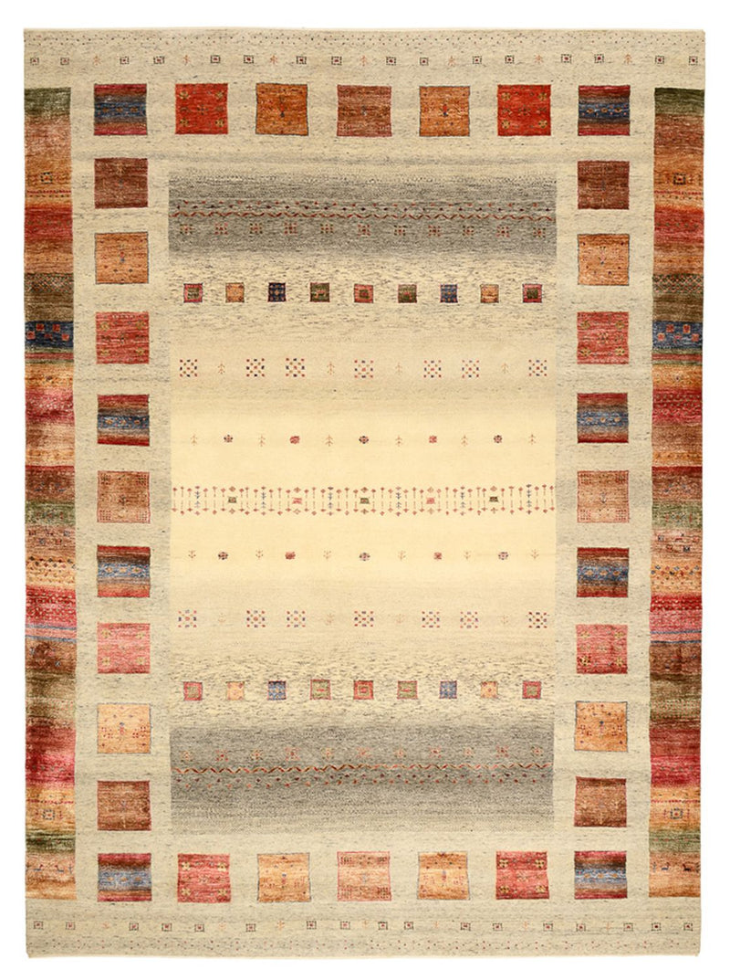 Gabbeh Rug - Loribaft Indus - 341 x 248 cm - multicolored