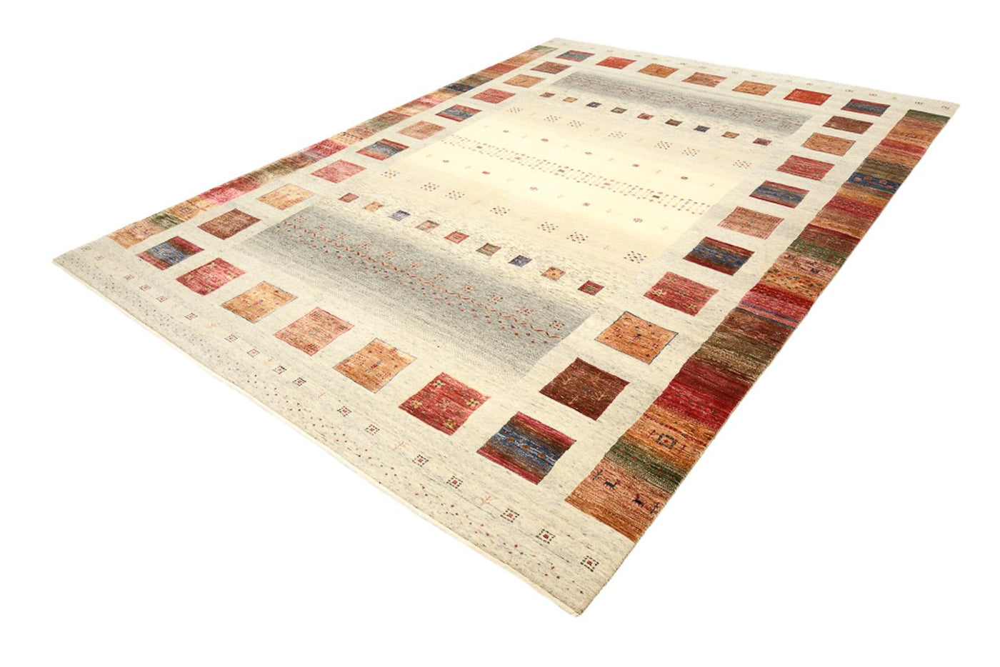 Indo Loribaft Rug 341x248cm - Wool Rug