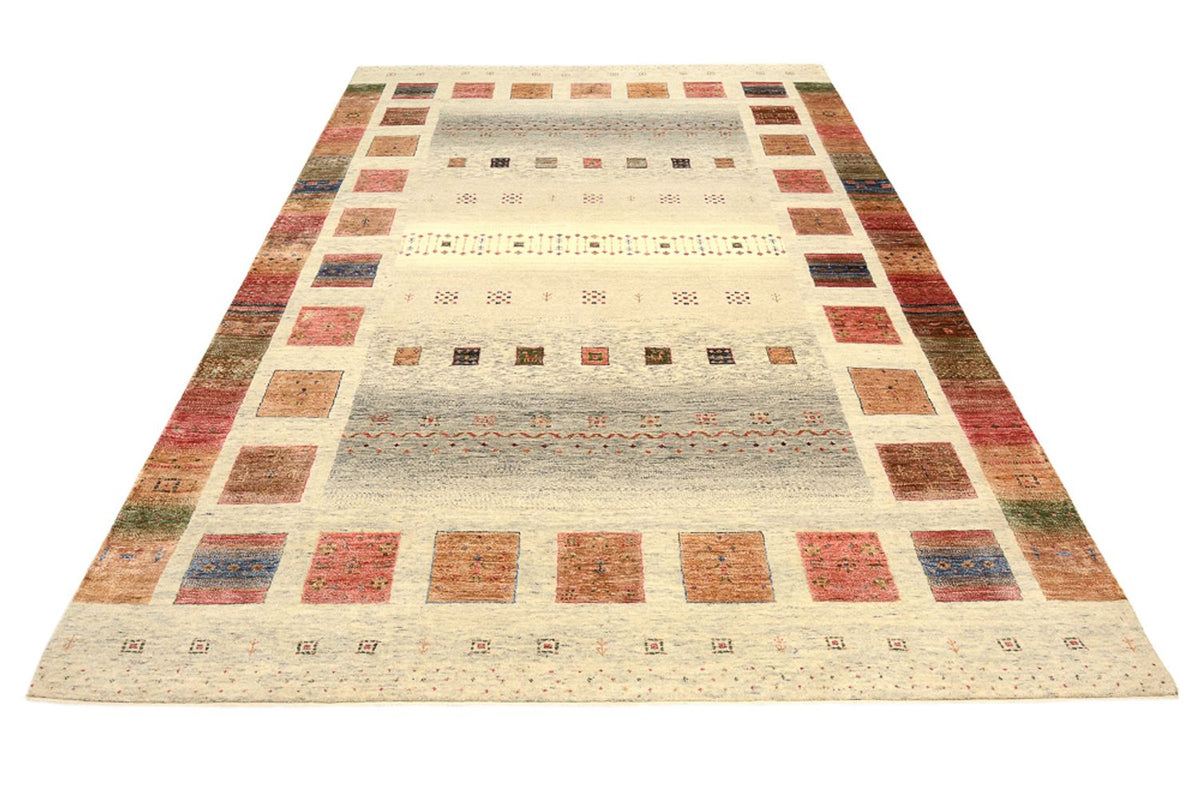 Gabbeh Rug - Loribaft Indus - 302 x 206 cm - multicolored