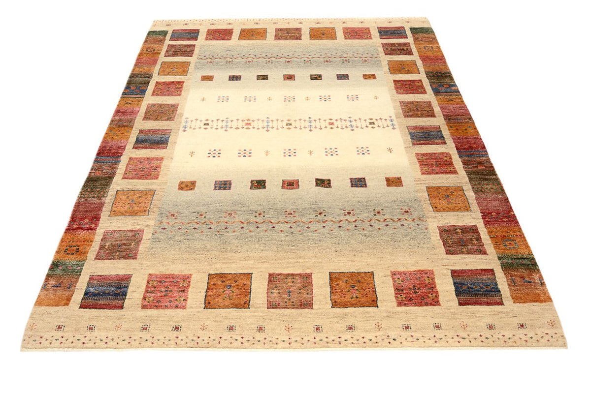 Gabbeh Rug - Loribaft Indus - 205 x 153 cm - multicolored
