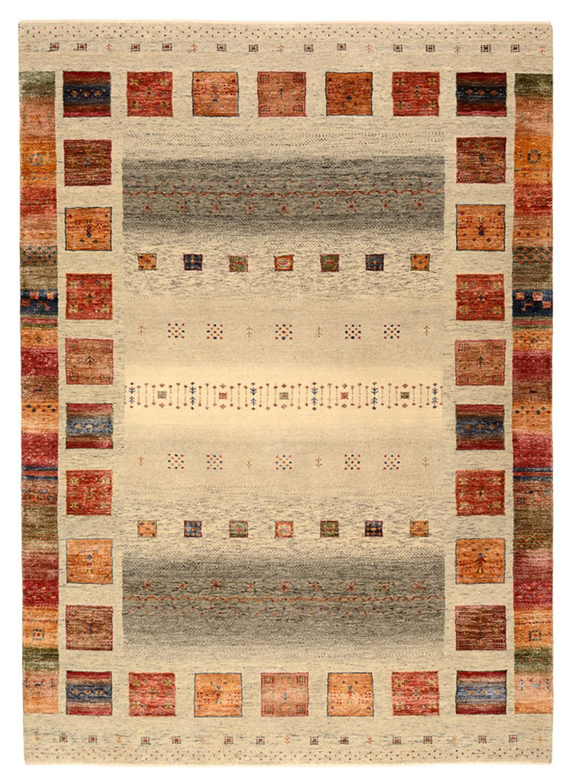 Gabbeh Rug - Loribaft Indus - 235 x 170 cm - multicolored