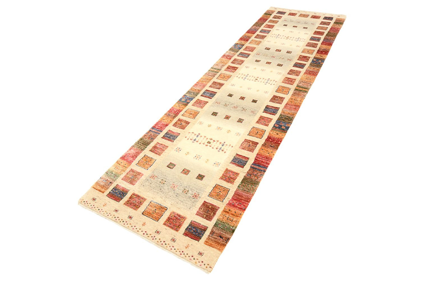 Indo Loribaft Rug 296x83cm - Wool Rug