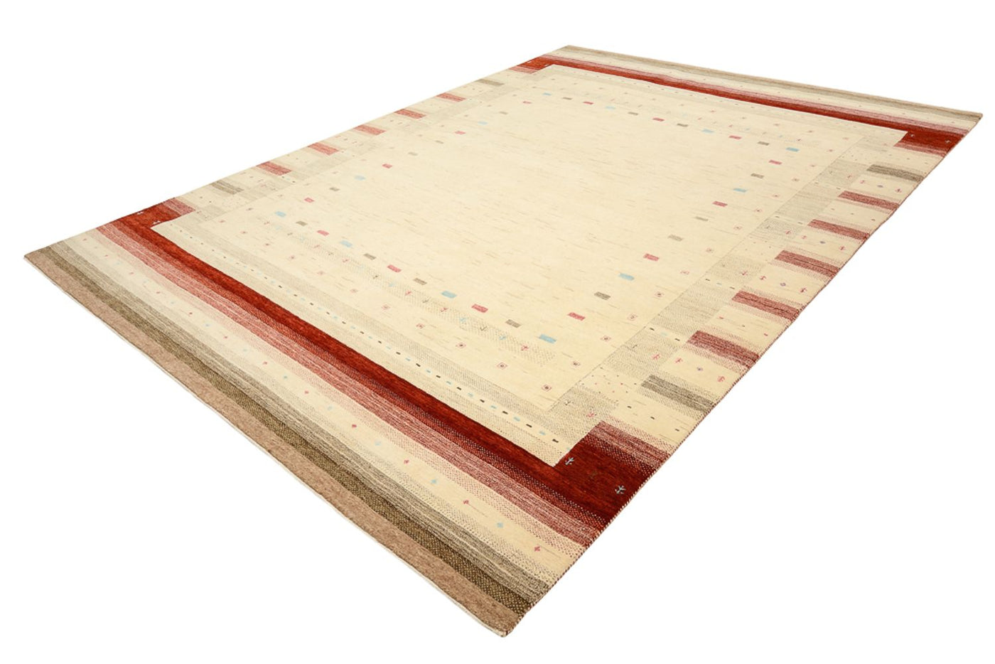 Indo Loribaft Rug 349x251cm - Wool Rug