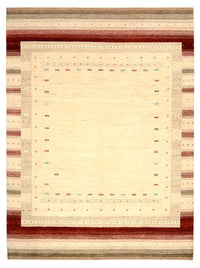 Gabbeh Rug - Loribaft Indus - 342 x 254 cm - light beige