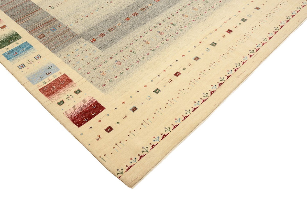 Gabbeh Rug - Loribaft Indus - 339 x 248 cm - multicolored