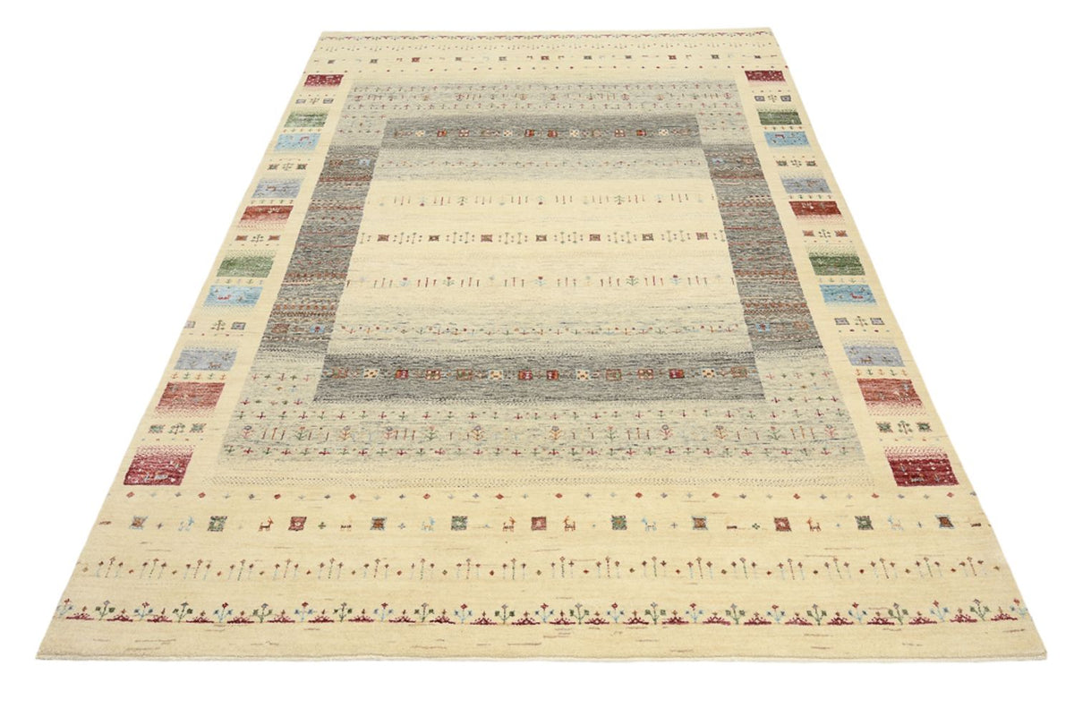 Gabbeh Rug - Loribaft Indus - 243 x 171 cm - multicolored