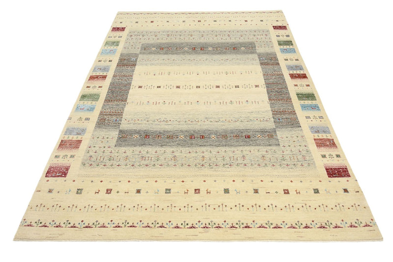 Gabbeh Rug - Loribaft Indus - 243 x 171 cm - multicolored