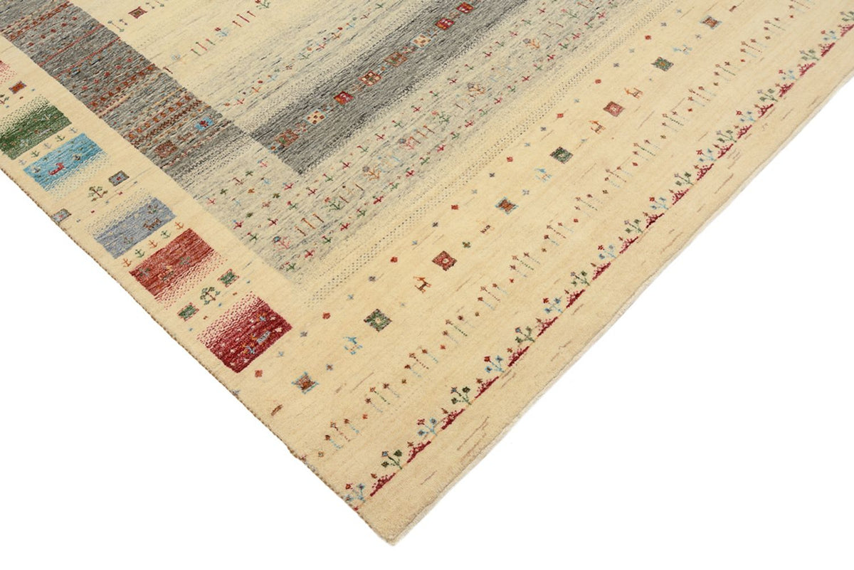 Gabbeh Rug - Loribaft Indus - 243 x 171 cm - multicolored