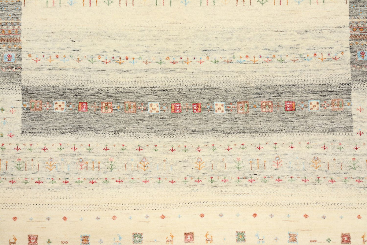 Gabbeh Rug - Loribaft Indus - 243 x 171 cm - multicolored