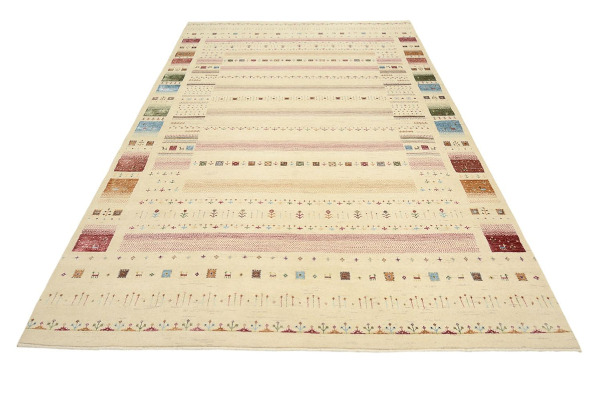 Gabbeh Rug - Loribaft Indus - 304 x 200 cm - multicolored
