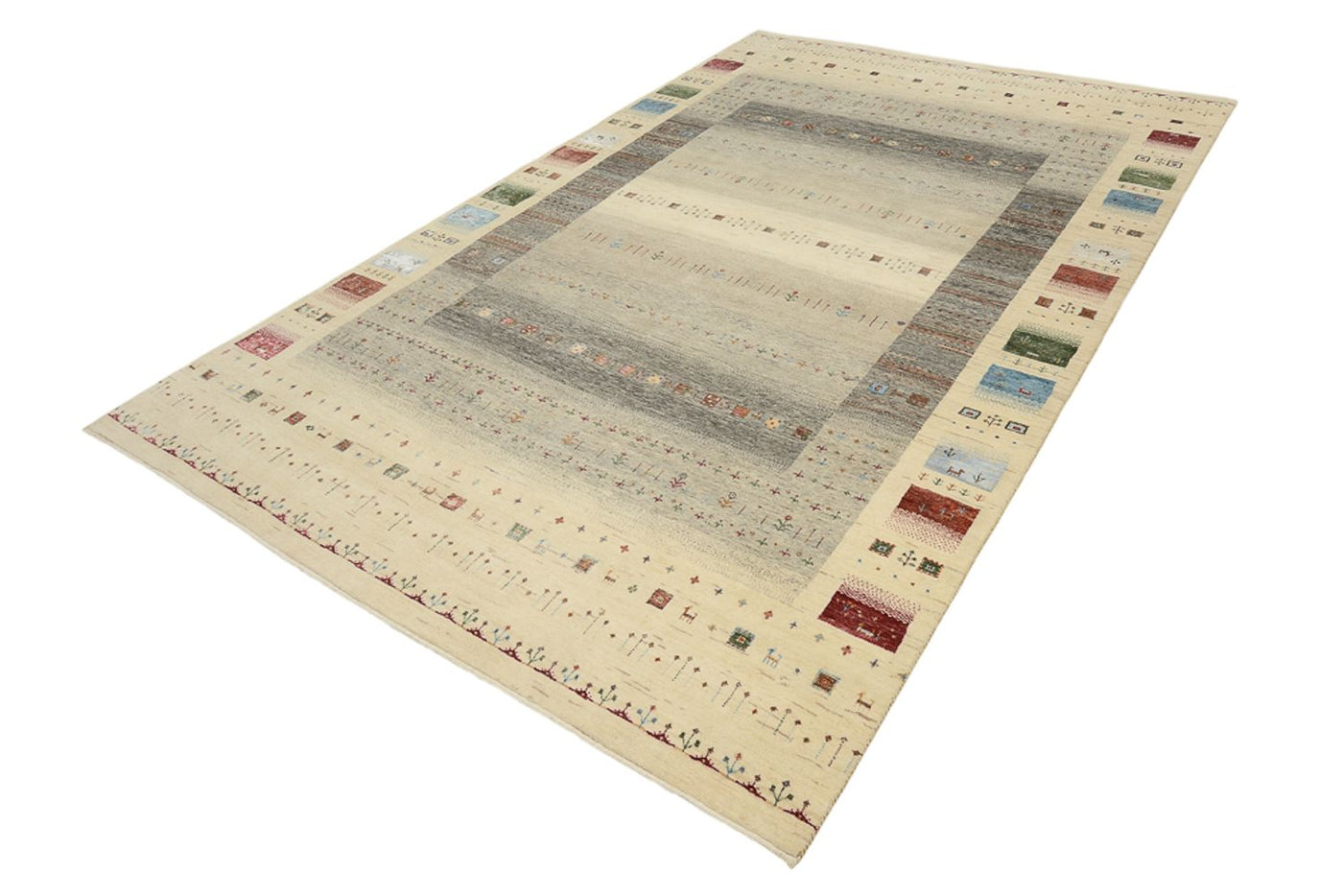 Indo Loribaft Rug 304x201cm - Wool Rug