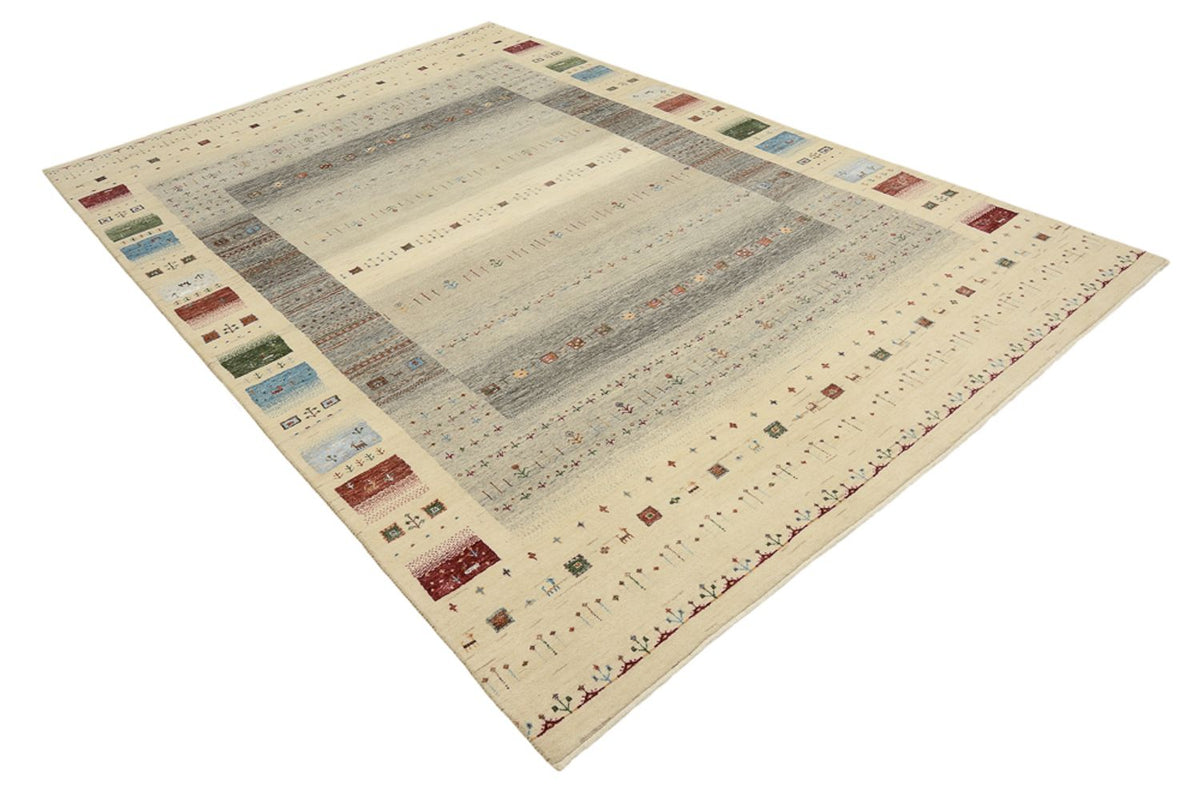 Gabbeh Rug - Loribaft Indus - 304 x 201 cm - multicolored