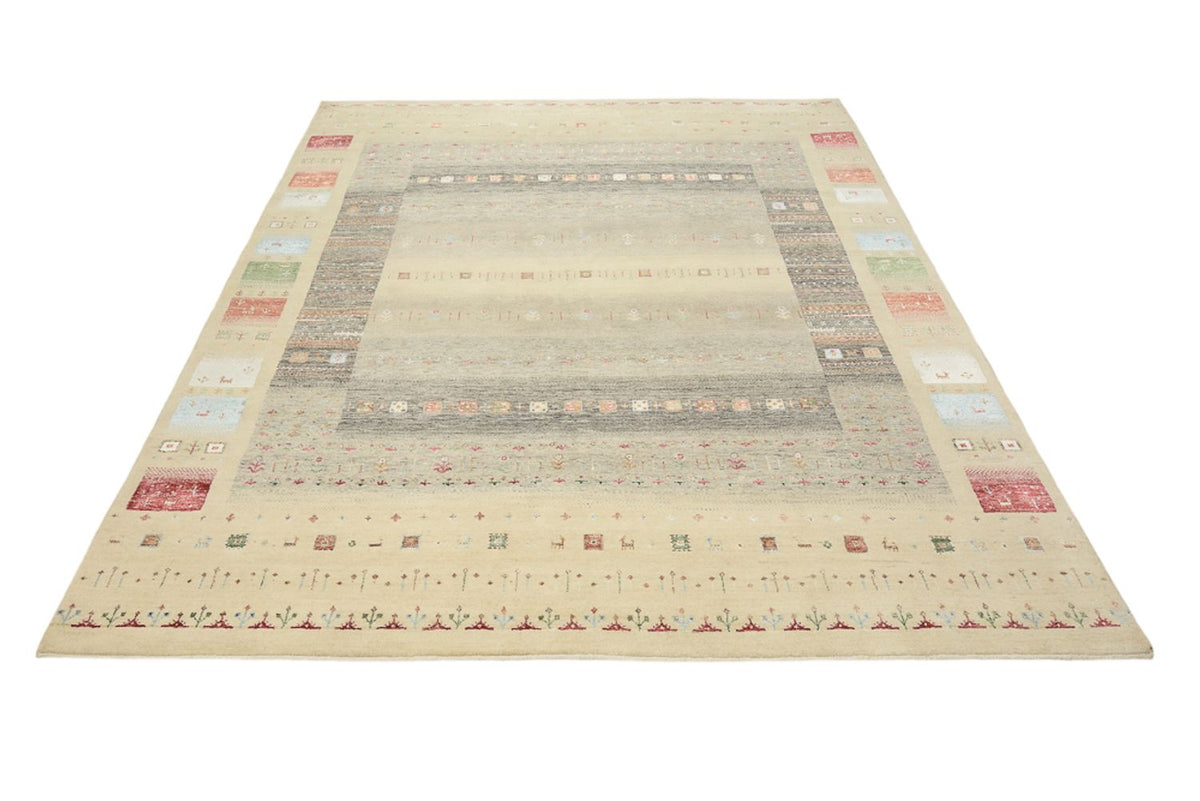 Gabbeh Rug - Loribaft Indus - 252 x 203 cm - multicolored