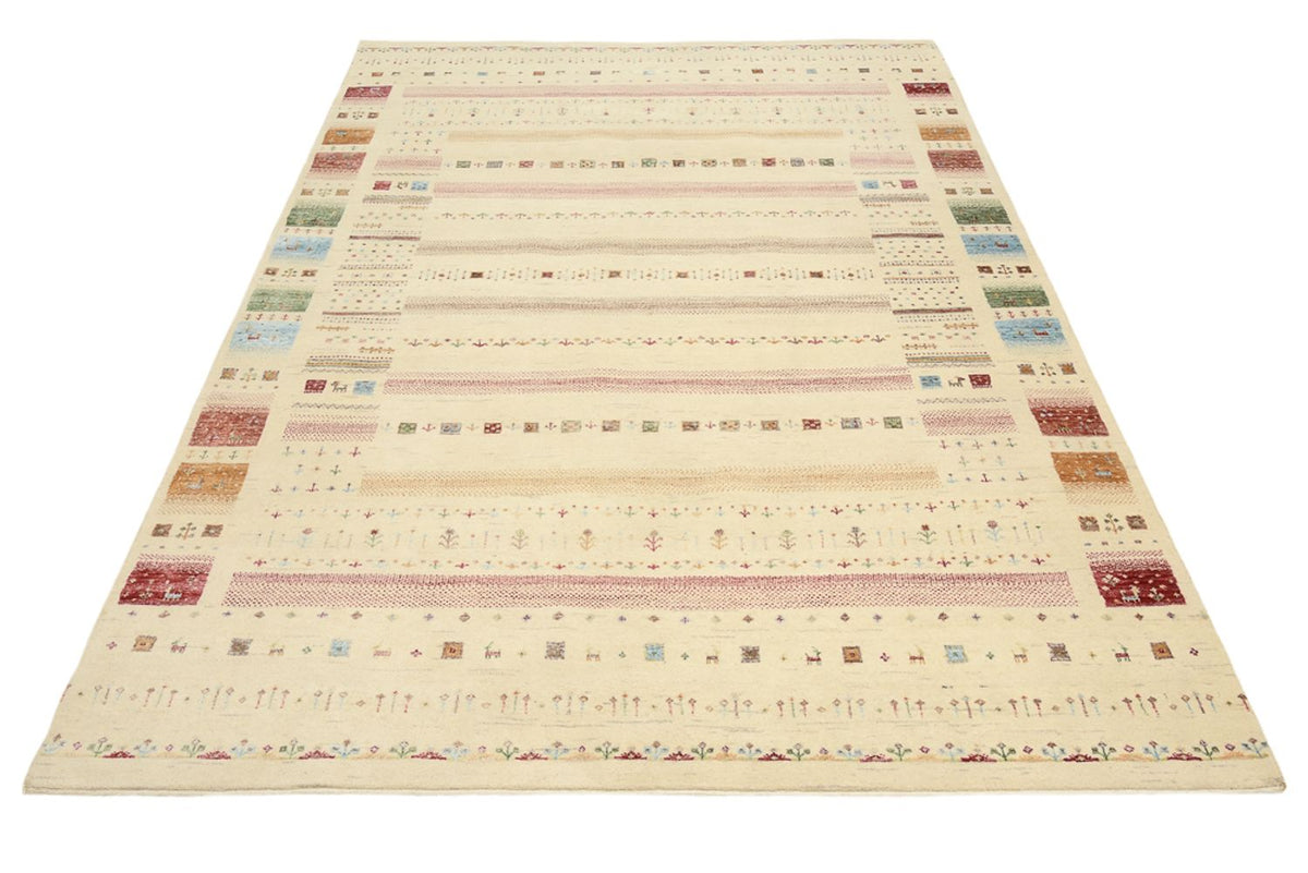 Gabbeh Rug - Loribaft Indus - 246 x 171 cm - multicolored