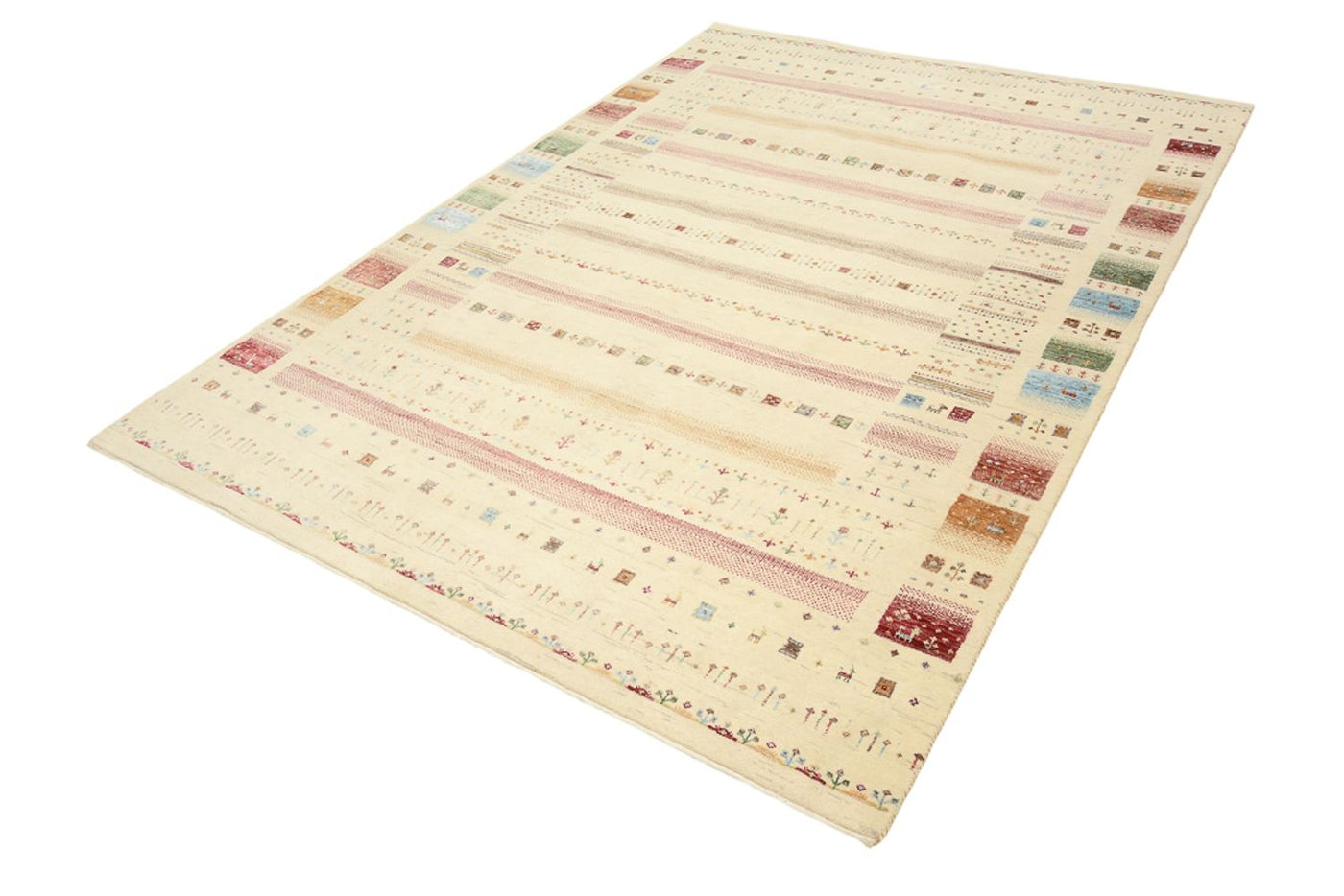 Indo Loribaft Rug 246x171cm - Wool Rug