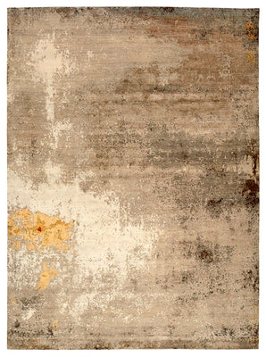 Designer Rug - 367 x 270 cm - dark beige