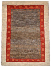 Gabbeh Rug - Loribaft Perser - 205 x 150 cm - brown