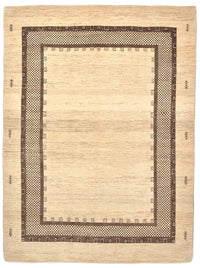 Gabbeh Rug - Loribaft Perser - 242 x 176 cm - beige