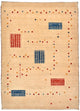 Gabbeh Teppich - Loribaft Perser 157 x 111 cm - mehrfarbig