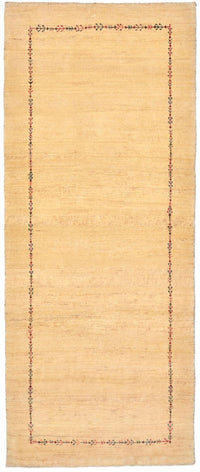 Runner Gabbeh Rug - Loribaft Perser - 199 x 79 cm - natural