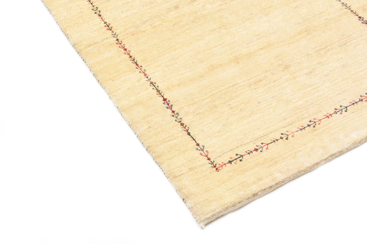 Runner Gabbeh Rug - Loribaft Perser - 199 x 79 cm - natural