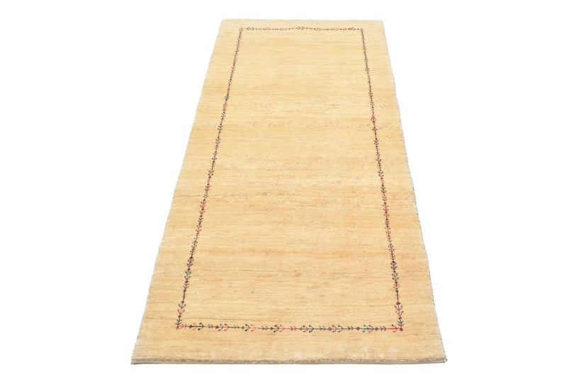Runner Gabbeh Rug - Loribaft Perser - 199 x 79 cm - natural