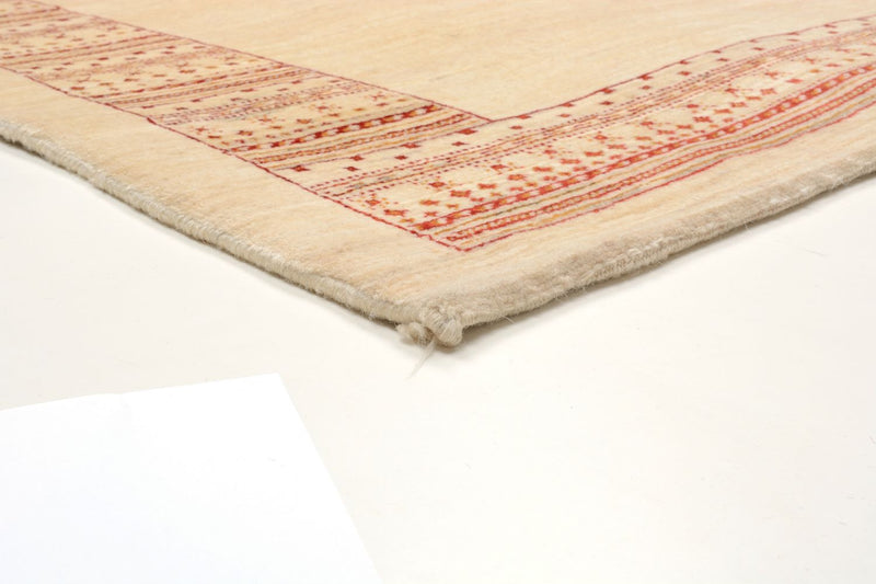 Gabbeh Rug - Loribaft Perser - 198 x 150 cm - beige