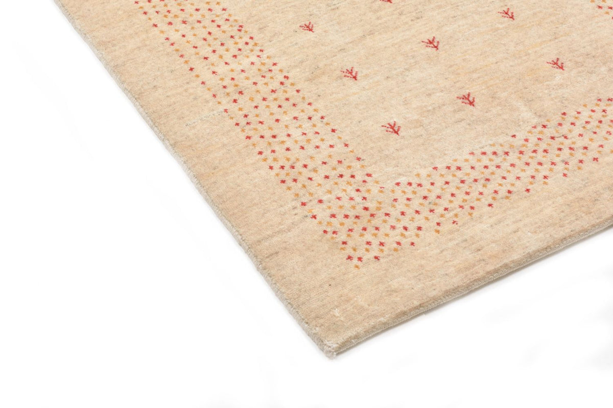 Runner Gabbeh Rug - Loribaft Perser - 197 x 84 cm - natural