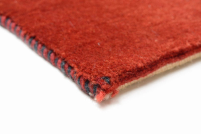 Gabbeh Rug - Loribaft Perser - 196 x 152 cm - red